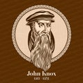 John Knox 1513 Ã¢â¬â 1572 was a Scottish minister, theologian, and writer who was a leader of the country`s Reformation.